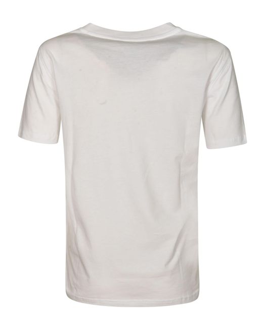 Moschino White Teddy 40 Years Of Love T-Shirt