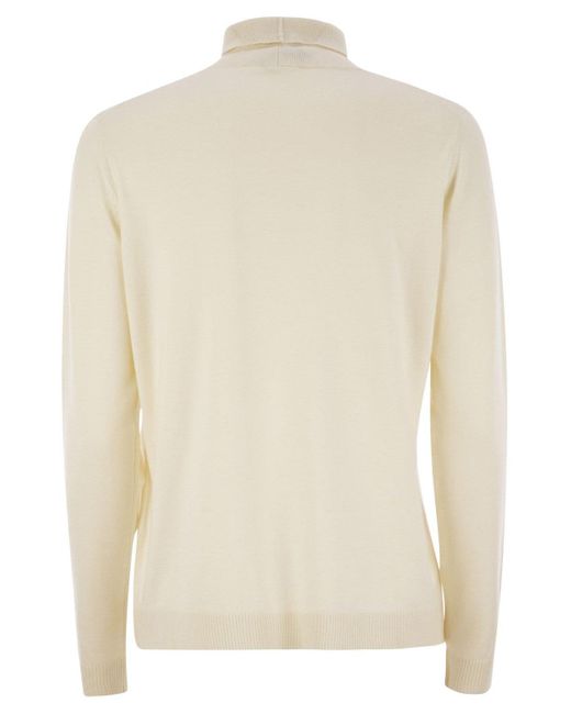 Weekend by Maxmara Natural Kiku Turtleneck Knit Jumper