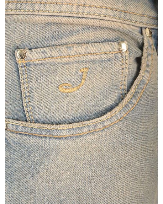 Jacob Cohen Gray Carrot Fit Jeans for men