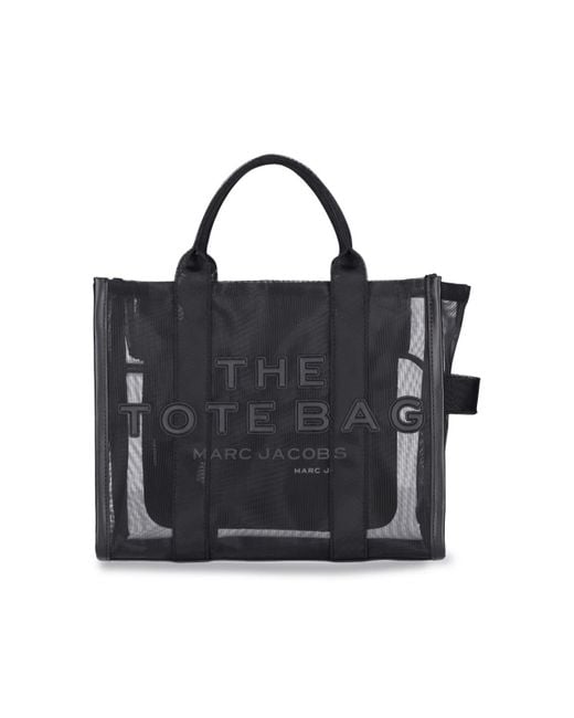 Marc Jacobs Black 'the Mesh Medium' Tote Bag