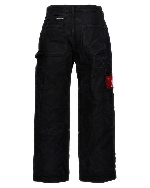 44 Label Group Black Hangover Carpenter Jeans for men
