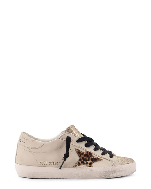 Golden Goose Deluxe Brand Multicolor Super-Star Classic With List Leather Low-Top Sneakers