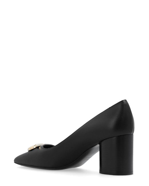 Ferragamo Gancini Slip on Pumps in Black Lyst UK