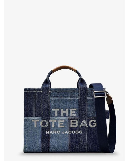 Marc Jacobs Blue Handbag Denim Cotton Shoulder Bags