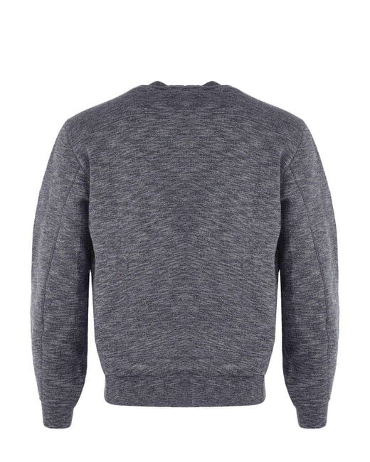 Stone Island Chest Pocket Front Yoke Sweatshirt in Blue for Men Lyst UK