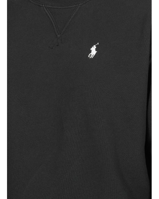 Polo Ralph Lauren Gray Blend Cotton Sweatshirt