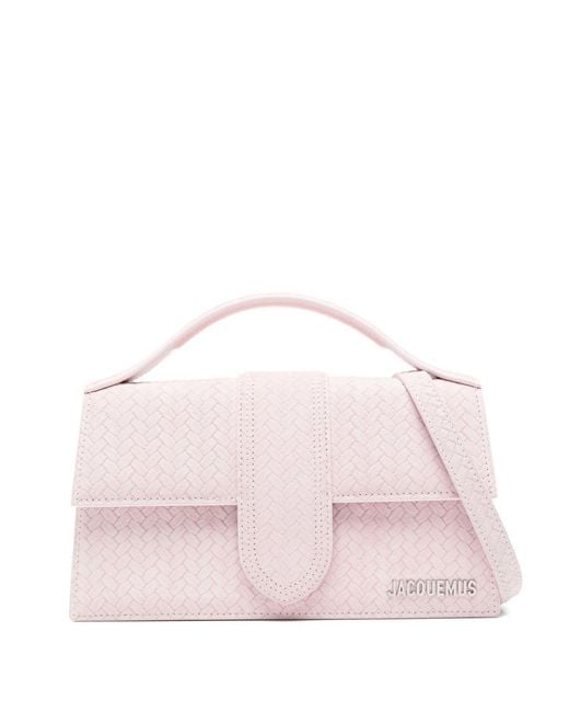 Jacquemus Pink Le Grand Bambino Leather Handbag