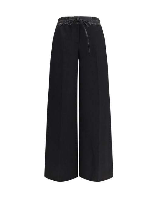 Alaïa Black Trousers Virgin Wool
