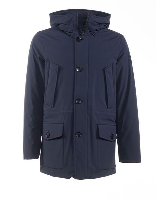 Woolrich Synthetic Artic Stretch Parka in Blue for Men | Lyst