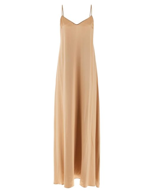 Ferragamo Natural Viscose Dress Dresses