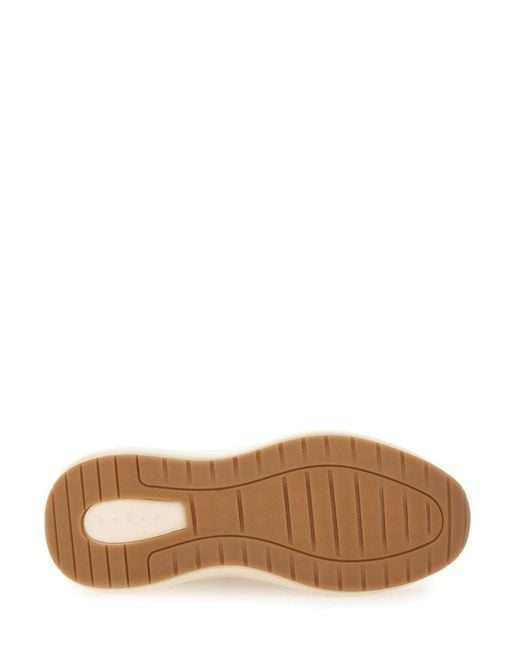 Hogan Natural Sneaker H696 Leather Trainers
