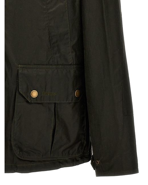 Barbour Black 'Deck' Jacket for men