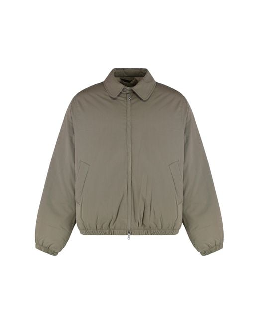 Our Legacy Green Avenue Cotton-Blend Bomber Jacket for men