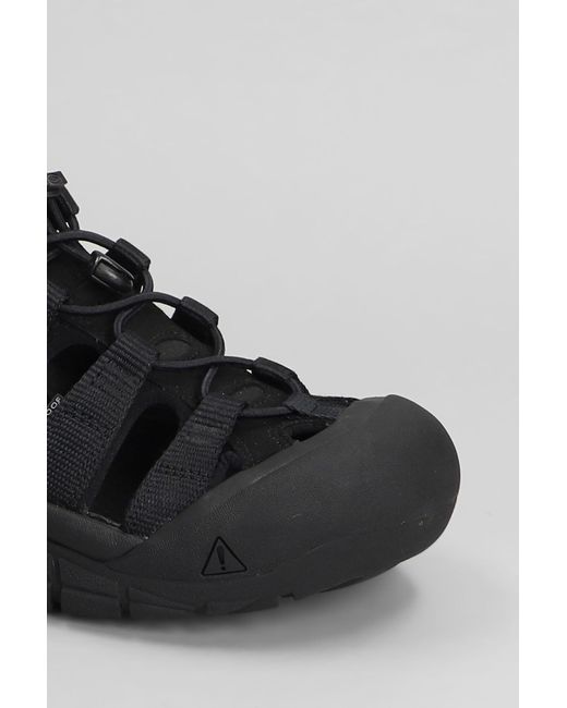 Keen Black Newport H2 Sandals for men