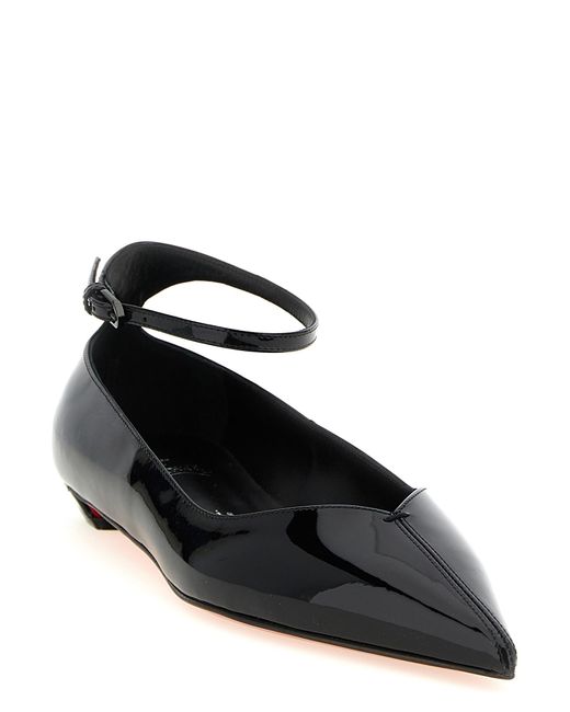 Christian Louboutin Black 'Erozeena' Ballet Flats