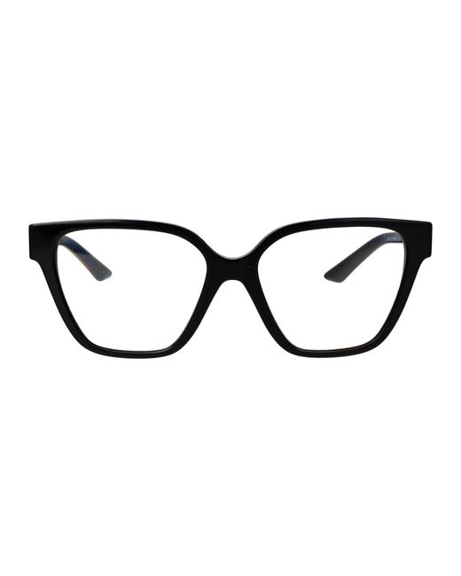Versace Black Acetate Glasses