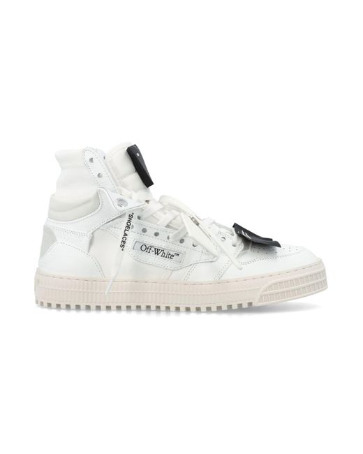 Off-White c/o Virgil Abloh White 3.0 Off Court Leather Hi-top