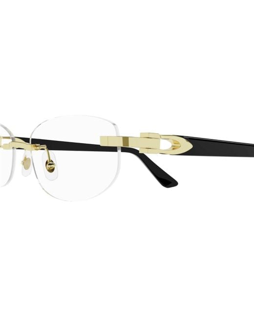 Cartier Yellow Glasses