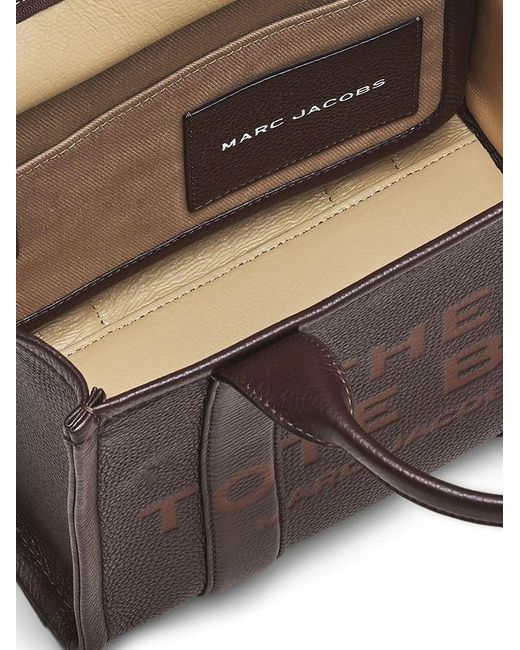 Marc Jacobs Brown Tote Bag Cow Leather Tote-Bags