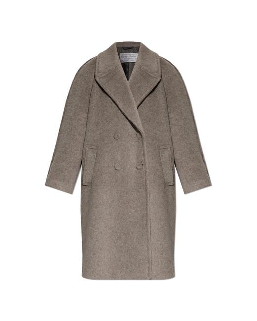 Acne Brown Wool Coat