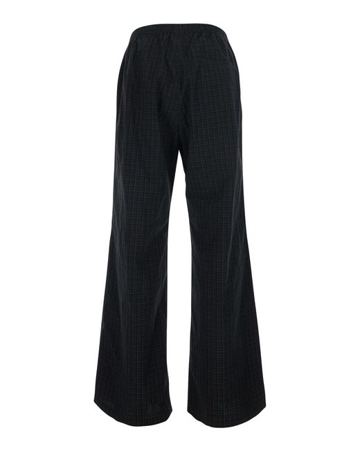 Balenciaga Black Trousers Taylor Cotton for men
