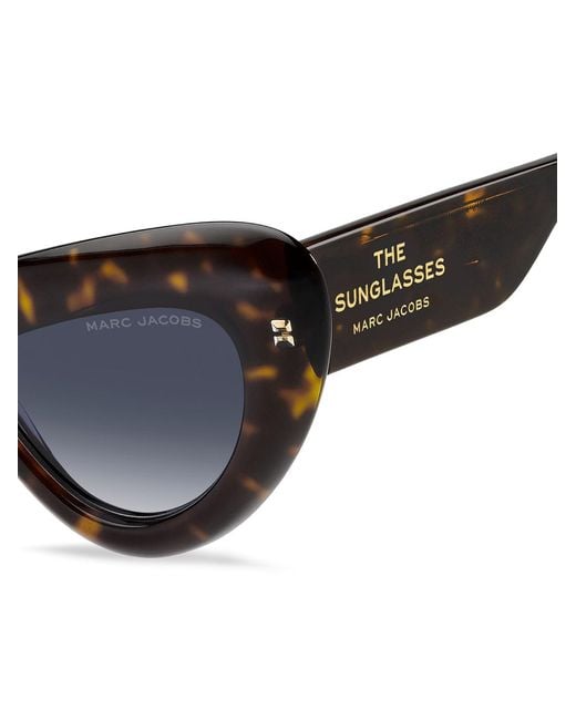 Marc Jacobs Black 798S Cat-Eye Sunglasses