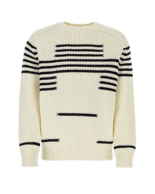 Loewe Natural Sweater In Wool Blend for men