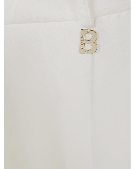 Blugirl Blumarine White Regular Pants