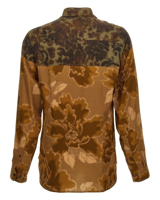 Dries Van Noten Brown Carvies 9080 Shirt, Blouse for men