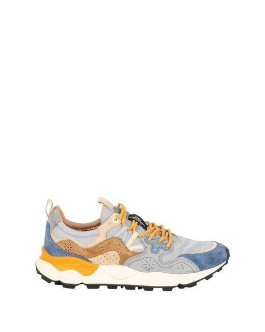 Flower Mountain White Sneakers for men