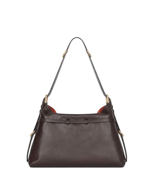 Givenchy Black Voyou Medium Shoulder Bag