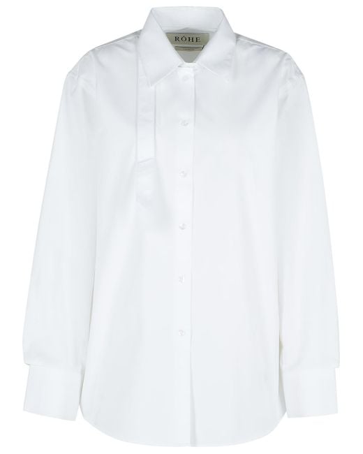 Rohe White Cotton Shirt