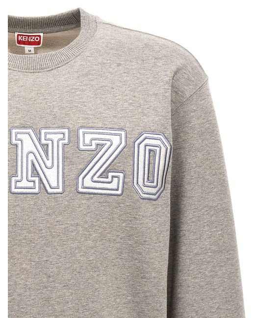 KENZO Gray Academy Sweatshirt for men