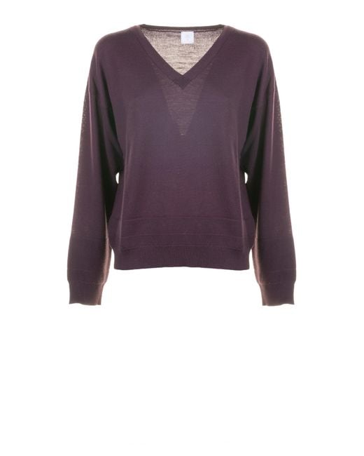 Eleventy Purple Sweaters