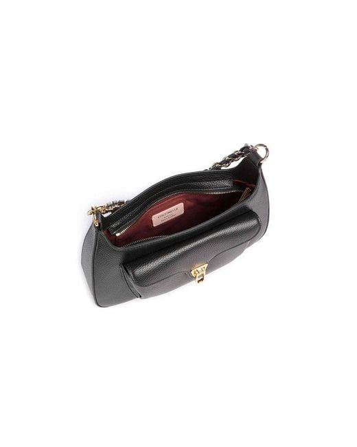 Coccinelle Black Handbag Genuine Leather Bags Handbags