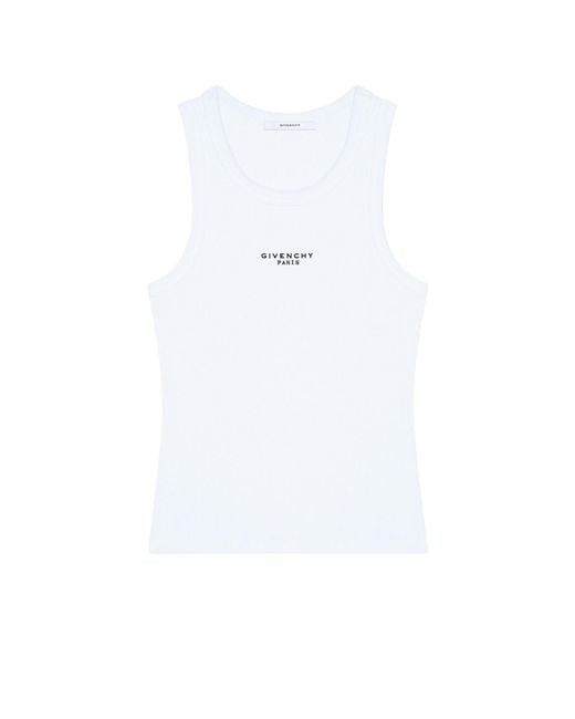 Givenchy White T-Shirts And Polos Cotone