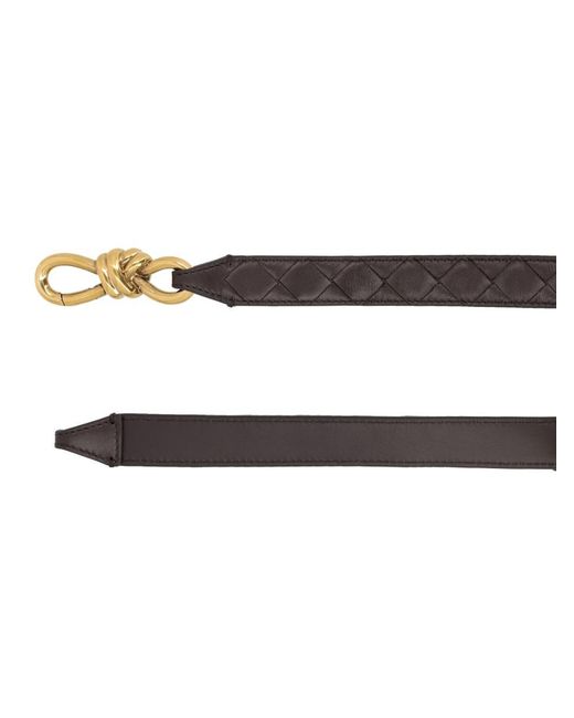 Bottega Veneta Metallic Leather Belt Lets Go Lamb