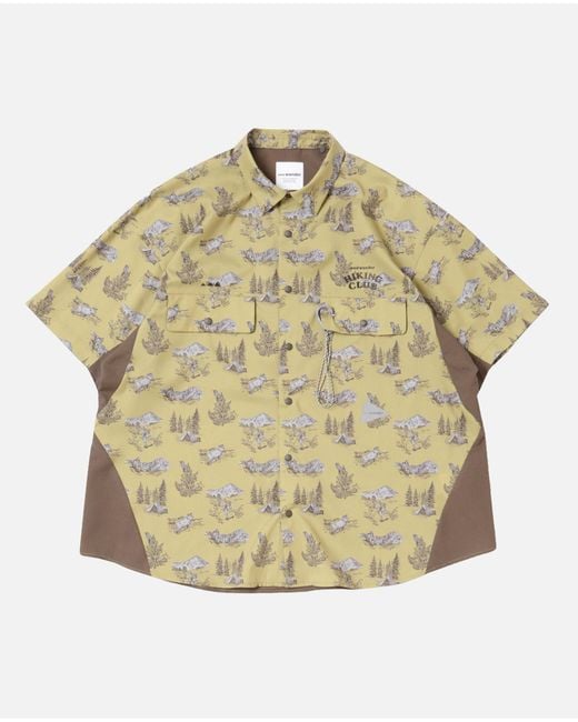 And Wander Metallic 193 Hiking Club Tech Shirt for men