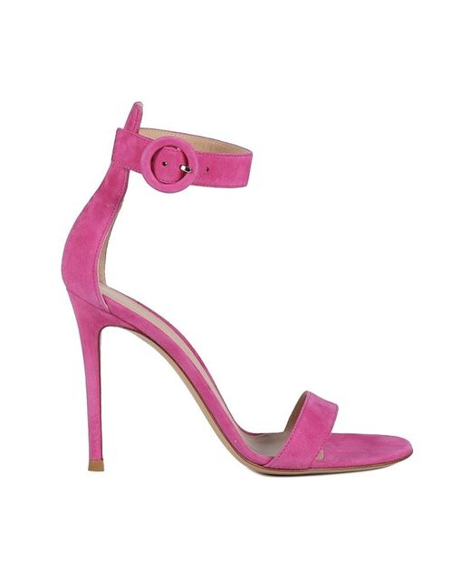 Gianvito Rossi Pink Sandals Portofino 105