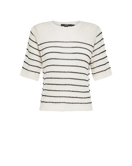 Seventy White Striped T-Shirt