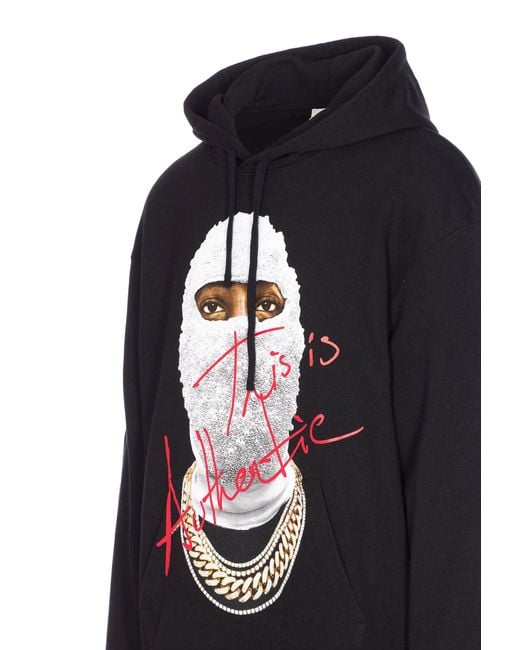 Ih Nom Uh Nit Blue Mask Authentic Hoodie for men