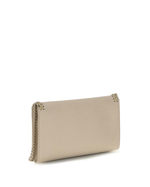 Stella McCartney White Eco Shaggy Shoulder Bag Polyester