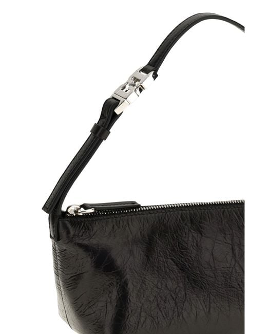 Fendi Black Leather Pouch Vanity Calf Wallets & Purses