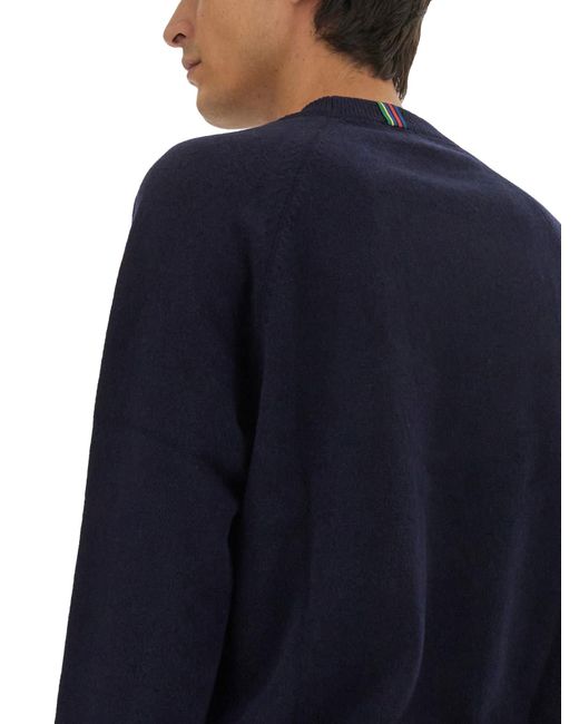 PS by Paul Smith Blue Wool Jersey for men