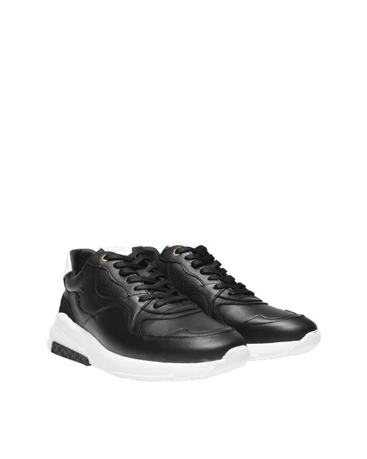 Android Homme Black Malibu Low Top Sneakers Shoes for men