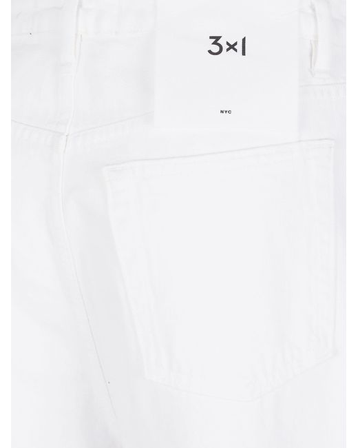 3x1 White Jeans