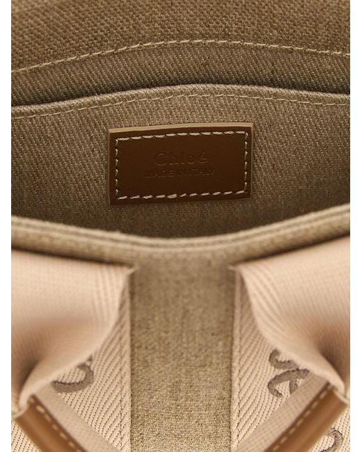 Chloé Brown 'Woody' Mini Handbag