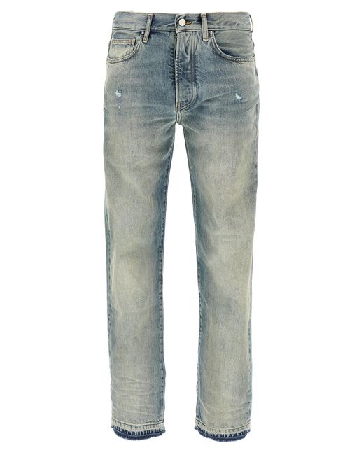 Amiri Blue Released Hem Jeans for men