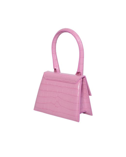 Jacquemus Pink Le Chiquito Moyen Shoulder Bag