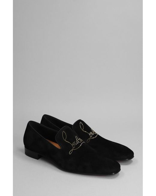 Christian Louboutin Gray Dandelion Lace Up Shoes for men